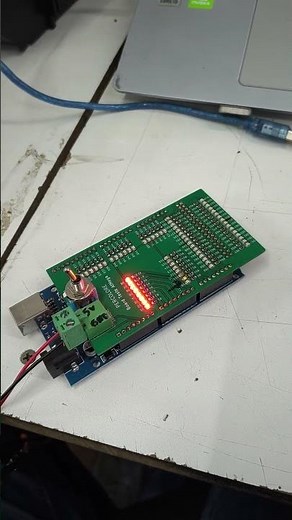 Testing Arduino Mega pin by pin? Forget it. I created this board with an LED on each pin.