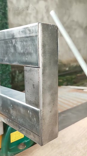 frame end closing trick | Arc welder