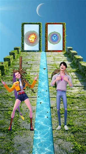 CLEAN or DIRTY Funny Epic Challenge - Rumi vs Jinu! #gta #rumi #huntrix #spiderman #funny #shorts