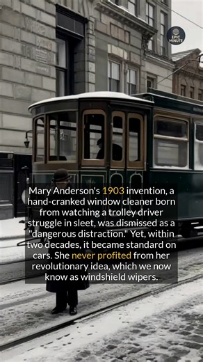 The story of the often-overlooked inventor of the windshield wiper. #history #invention #didyouknow #automobile | Wonders Revealed