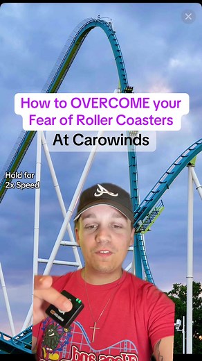 Supera tu miedo a los montañas rusas en Carowinds