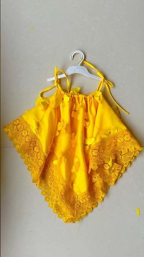 Simple Frock Design Cutting & Stitching | Beginner Friendly