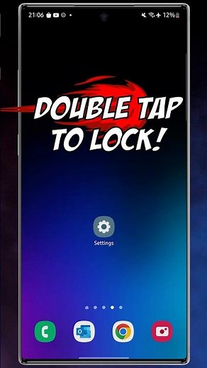 🔒 Lock Your Android Screen with Just 2 Taps! (Hidden Trick)