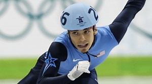 Apolo Ohno disqualified in 500 short track final, wins bronze in relay