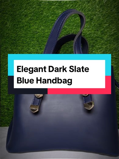 Elegant Dark Slate Blue Handbag – Durable & Chic for Everyday Use The Dark Slate Blue Handbag combines elegance and practicality for daily use. Its dimensions are 9.5