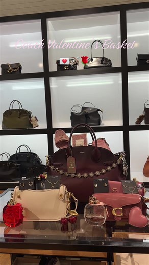 Perfect Coach Basket for Valentine's Day!