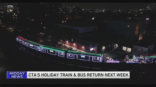 CTA announces Holiday Train and Bus schedule for 2024