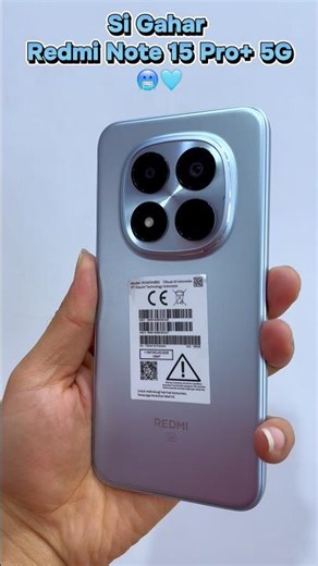 Redmi Note 15 Pro+ 5G🥶🩵 #xiaomi #redmi #redminote15proplus #viral #fyp