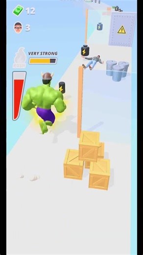 Hulk Run Game but I Became UNSTOPPABLE 💥😱 #shorts #hulk
