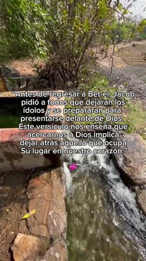 Génesis 35:2 — Deja atrás lo que te aleja de Dios ✨🙏🏻