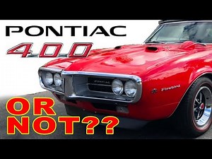 How to tell what motor you have??? Rare 1967 Pontiac Firebird 400 Coupe