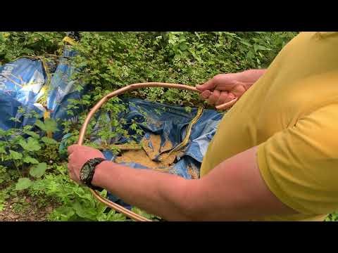 Filling Copper Pipe With Sand - Easy To Bend? #diy