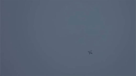 Spectacular crash as firework drones plummet to Earth