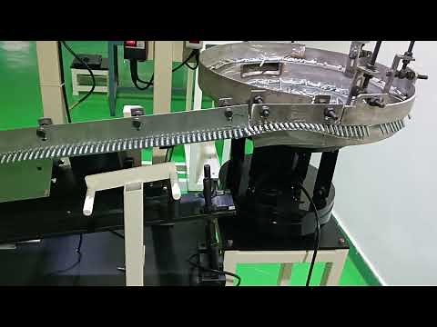 Nylon patch coating machine for screws