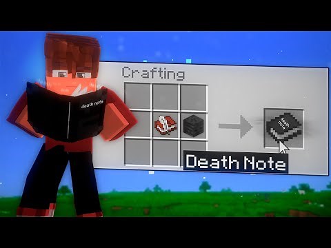 Как стать Ягами Лайтом в майнкрафт? Обзор на лучший мод-датапак по тетради смерти #майнкрафт #аниме