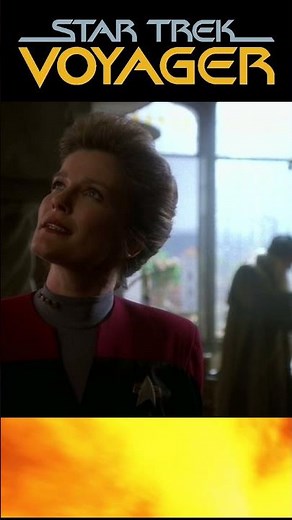 Star Trek Voyager: Janeway Studies Da Vinci’s Sketch