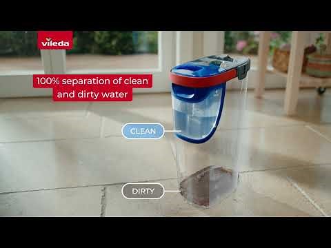 Vileda H2PrO flat mop system