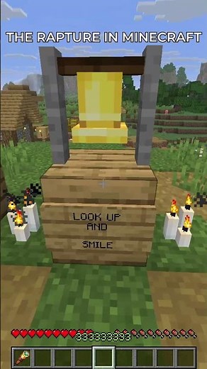 The Rapture in Minecraft 😇