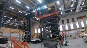 1.2K views | Are you tired of dealing with lifting headaches? Discover how CraneRep simplifies equipment management and helps keep your team safe. During a beam installation, an incident occurred when a forklift jib underestimated the load, causing a scaffolding collapse that nearly involved a Skyjack. Fortunately, the Skyjack was not involved in the incident. #mewp #t#traininganddevelopment | Safety 1st Forklift Training | Facebook