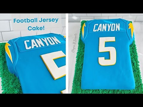 Football Jersey Cake! | Boys Birthday Cake Ideas | Chyna B Sweets