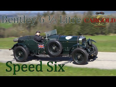 Bentley 6 1/2 Litre Speed ​​Six, 1930, the racing car legend of the 1920s