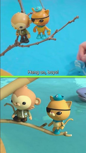 alligator showdown! 🐊 Octonauts: Above & Beyond #shorts