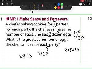 Lesson 5-6 Use Partial Quotients to Divide 4th grade EnVision