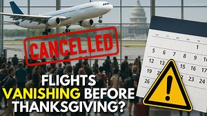 US Flights Cancelled by the Thousands as Thanksgiving Travel Faces Crisis