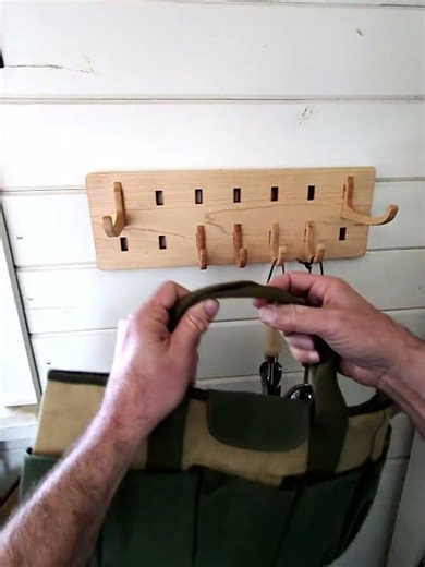 Maximize Your Wall Space | Hanging Tools & Gear on the Grid Maple Wall Storage System