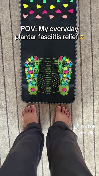 My feet finally feel balanced 😌✨ #footmassage #acupressure #funny #footpainrelief