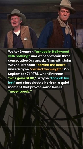 JOHN WAYNE TOOK OFF HIS HAT—ONE SENTENCE SILENCED THE WEST