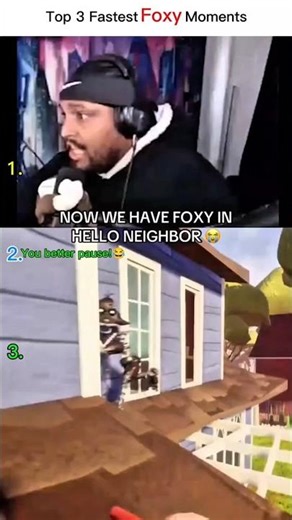 Top 3 Fastest Foxy Moments⚡😂