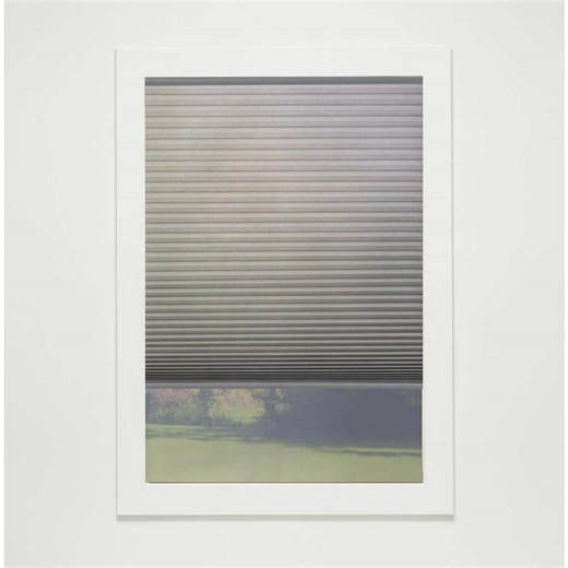 Check The Home Depot's Q&A Before Buying: Perfect Lift Window Treatment Anchor Gray Cordless Light Filtering Eco Polyester Cellular Shades - 50 in. W x 64 in. L