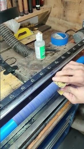 Installing a Black and Purple Tiger leather wrap #poolcue #billiards