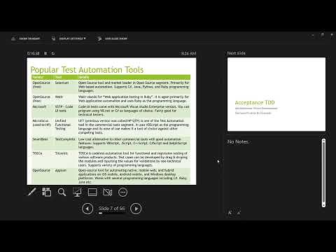 Ruby Cucumber Training - Session 1 - Introduction to Cucumber Framework and Gherkin