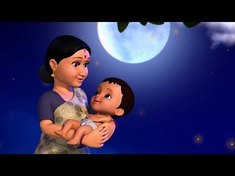 நீல வானத்தில் நிலவும் வந்ததடா - Folk Song | Tamil Baby Songs | Infobells