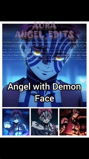 Demon With Angel Face 😈 #demonslayer #anime