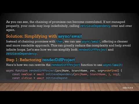How to Fix Your Promise Chain Stuck in a Loop in JavaScript