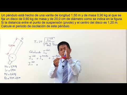 Compound pendulum (physical) - one rod and one disk problem