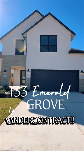 Carrie Berg | Georgetown TX New Homes on Instagram: "Under contract! Another stunning Manor floor plan at 133 Emerald Grove Dr. in Parmer Ranch is officially off the market. This neighborhood is booming, and homes are moving fast — if you’ve had your eye on a new Westin home in Georgetown, Texas, now is the time to make your move. Big thanks to @jruiz.realty for helping bring this together, and congratulations to our buyer, Brandon on securing an incredible home! Thinking about a new constructio