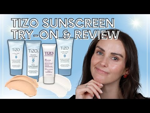 TIZO Sunscreen Review: Comparison & Try-On