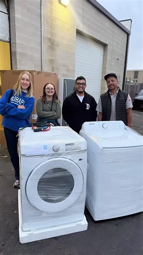 We are thrilled to announce The Appliance Outlet and Lucid Software has partnered up for this holiday season to give back to our community! Thanks to this amazing collaboration, we are able to provide a deserving family with a brand new washer and dryer set. We are incredibly grateful for this opportunity with Lucid Software in spreading some holiday cheer and making a real difference. This is what the spirit of the season is all about! @the_applianceoutlet @lucidsoftware #theapplianceoutlet #lu