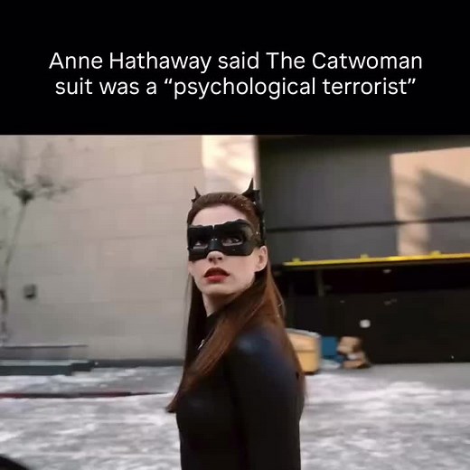 Anne Hathaway Reflects on The Dark Knight Rises Catwoman Suit