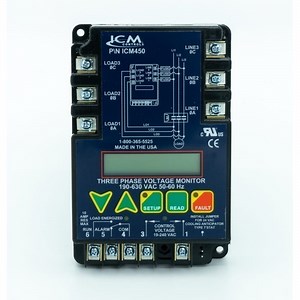 ICM Controls ICM450 Programmable 3-Phase Line Voltage Monitor