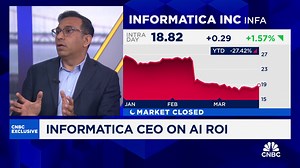 Informatica CEO Amit Walia talks transitioning to the cloud and AI investing