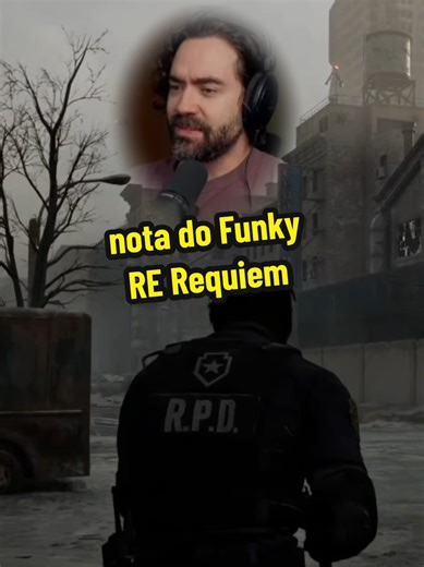 nota do Funky pro RE Requiem #funkyblackcat #residentevilrequiem #rerequiem #funkblackcat
