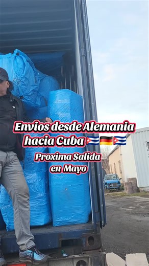 🇨🇺🇩🇪🇨🇺 Recogida de Paquetería para un nuevo envio marítimo. 🔴Disponible Recogida a Domicilio en Alemania! 🔴Disponible Servicio Especializado para las Personas fuera de Alemania 🔴Entrega en casi Todas las Provincias #cubanosenalemania #cubanosenalemania🇩🇪🇨🇺 #cubanoseneuropa🇨🇺🇩🇪🇪🇦 #enviosdepaquetescuba📦📦 #cuba🇨🇺