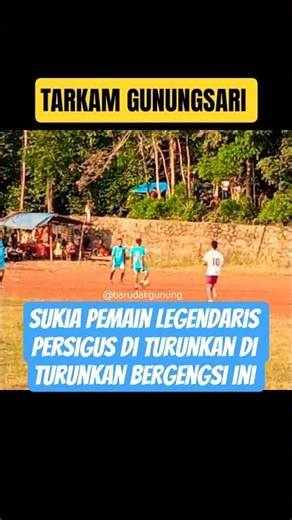 Sukia, the legendary Persigus player, was sent down to this prestigious event, #lagapanas #bola #...