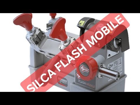 Silca Flash 008 Mobile, first key cut out of box no calibration. Locksmith key duplication. UPDATED