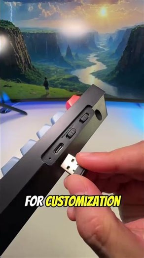 Smooth typing vibes with this mechanical beast #mechanicalkeyboard #mechkeys